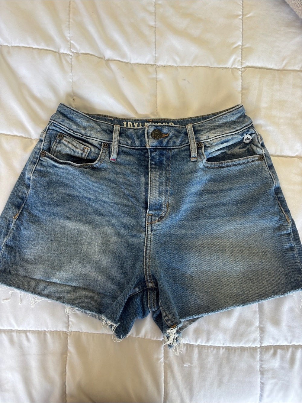 Idyllwind High-Rise Light Blue Denim Shorts